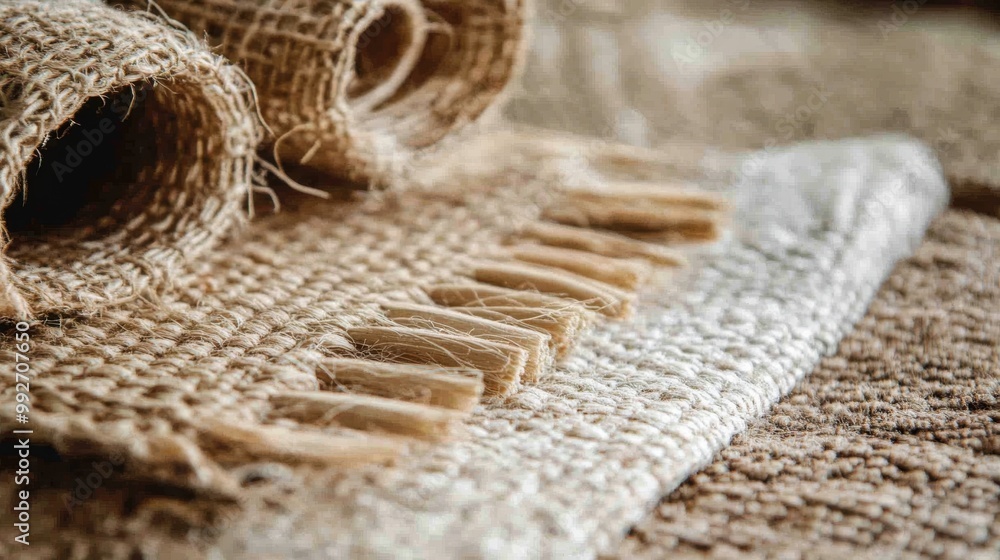Twisted ropes bundled together, showcasing texture and natural fibers in a close-up, highlighting craftsmanship and material characteristics. Twisted ropes bundled together, showcasing texture and natural fibers in a close-up, highlighting craftsmanship and material characteristics.