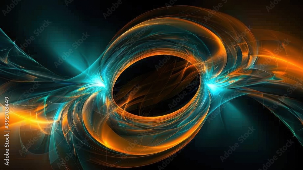 Abstract art features a circle. The wallpaper is colorful and round. Abstract art features a circle. The wallpaper is colorful and round.