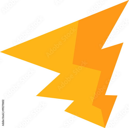 Free Download Shiny yellow lightning and thunder elements with many variations for your needs to use in natural themed designs or other themes

 - GFXLoad