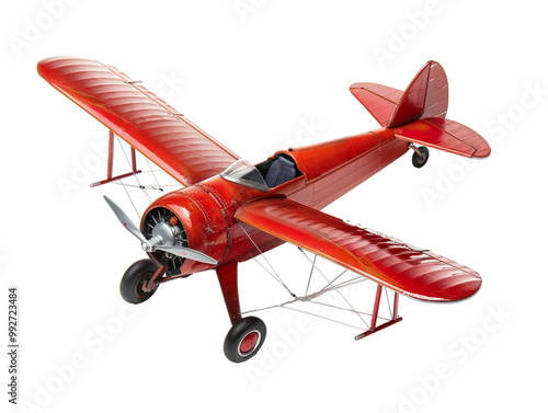 toy airplane isolated against a transparent background photo