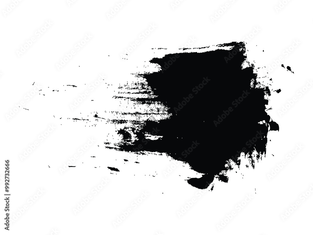 Brush texture, paint splatter, black ink, brush pattern, wave pattern brush stroke material, and grunge brush. brush stroke isolated on a white background. Brush texture, paint splatter, black ink, brush pattern, wave pattern brush stroke material, and grunge brush. brush stroke isolated on a white background.