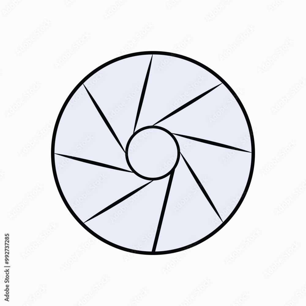 Focus Icon. Lens, Photograph. Target Symbol - Vector. Focus Icon. Lens, Photograph. Target Symbol - Vector.