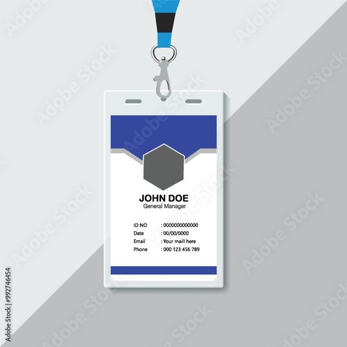 Corporate Id card design template