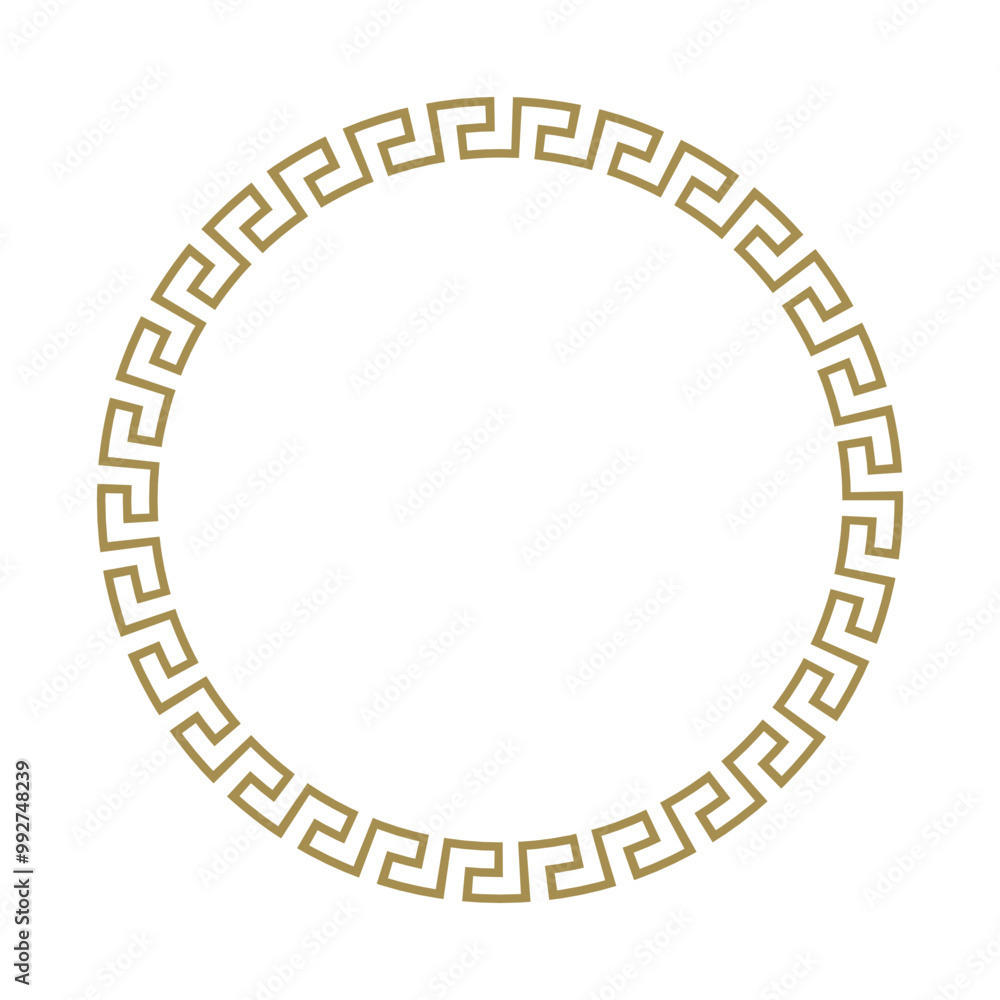ancient greek frame, ornament greece