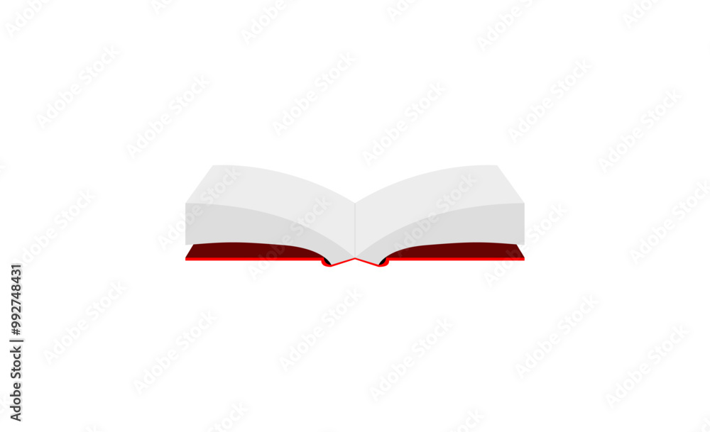 Open Book Red Color Open Book Red Color