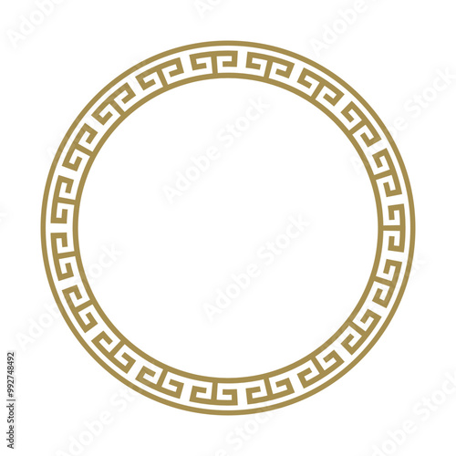 ancient greek frame, ornament greece