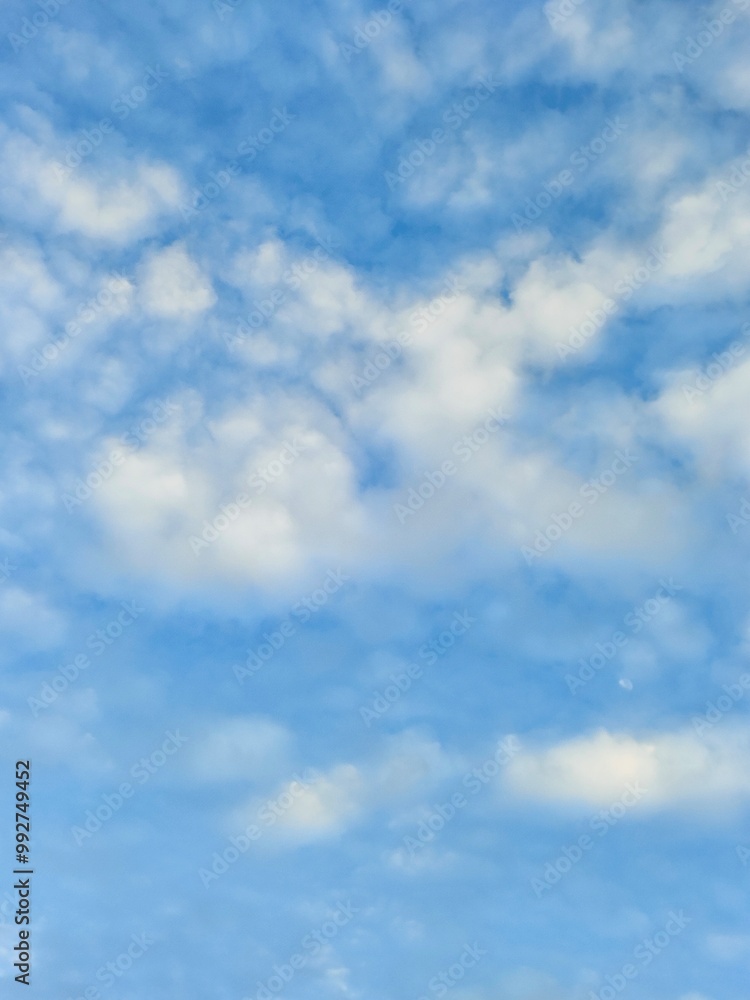 Obraz premium blue sky with clouds