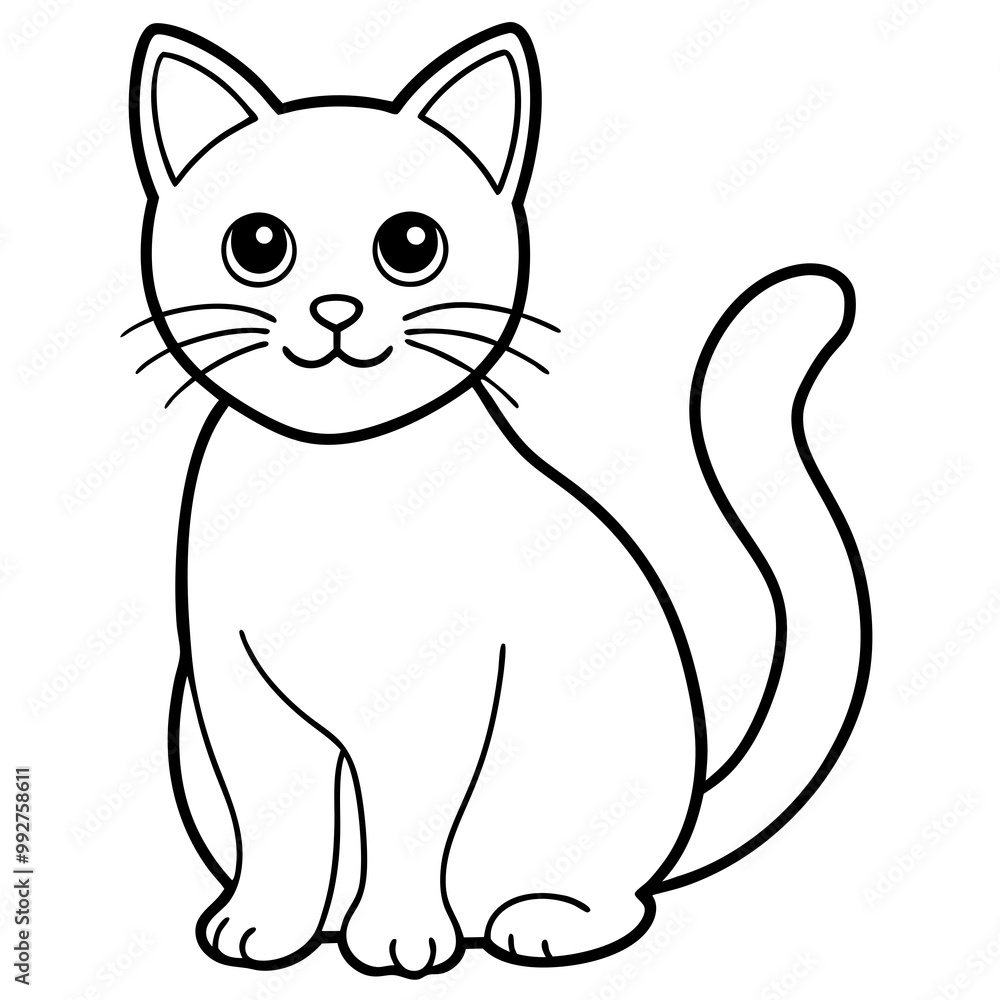 Cat Vector Design Illustration Cat Vector Design Illustration