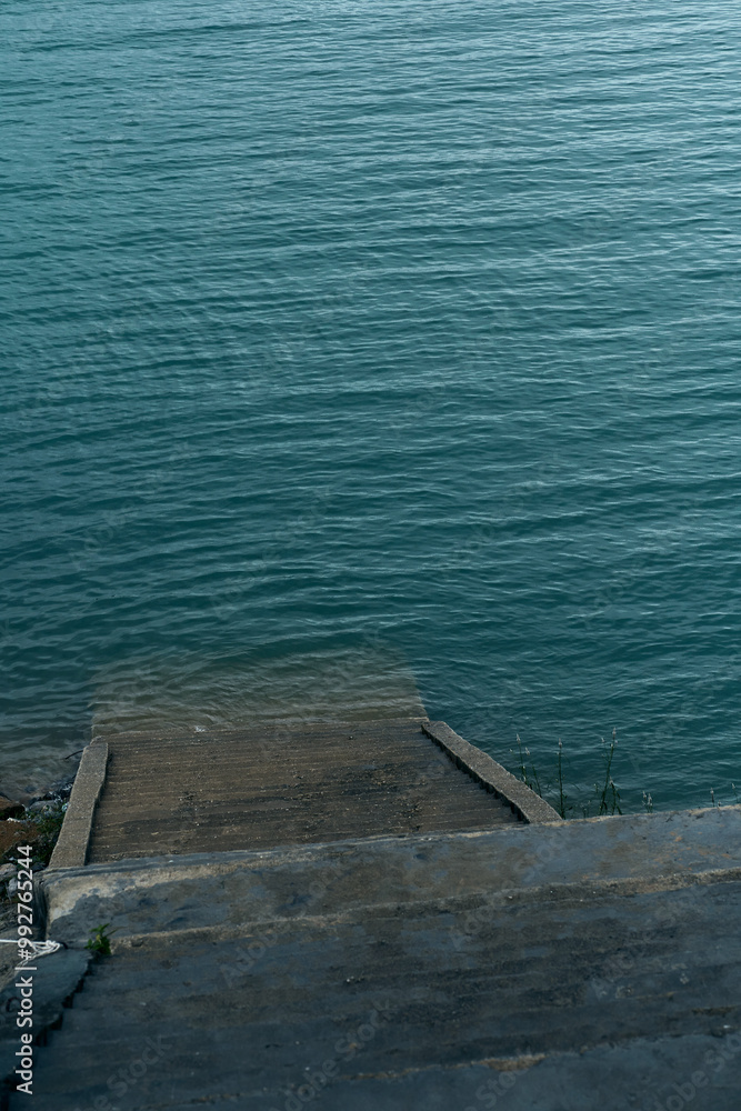 Fototapeta premium pier on the lake