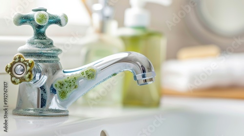 Invisible Threats: Pathogens Lurking on a Bathroom Faucet Handle Exposing Contamination Risks