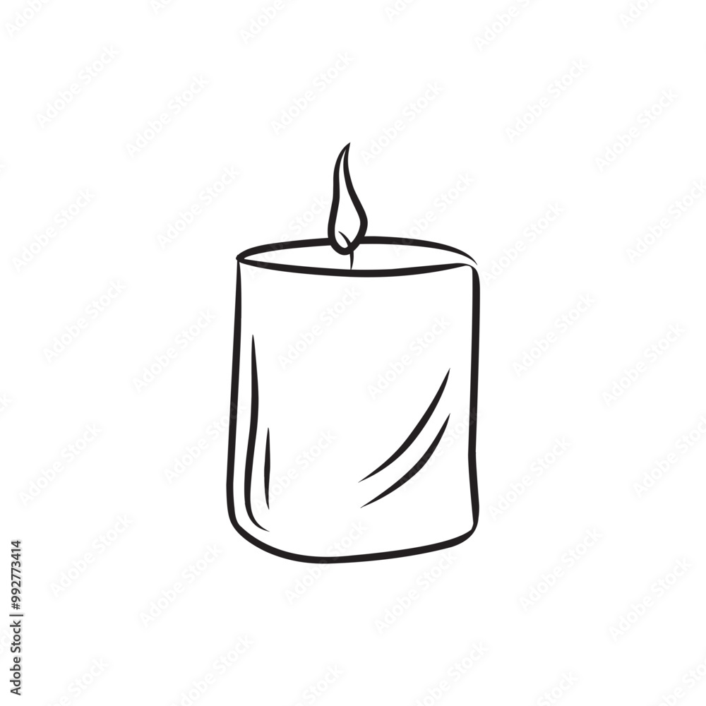 Candle Vector Candle Vector