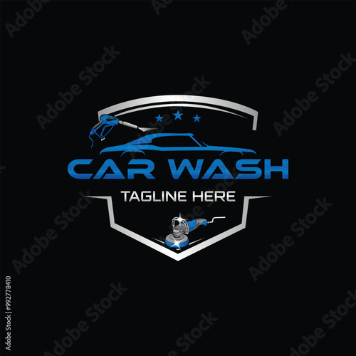 Car Wash Logo Design