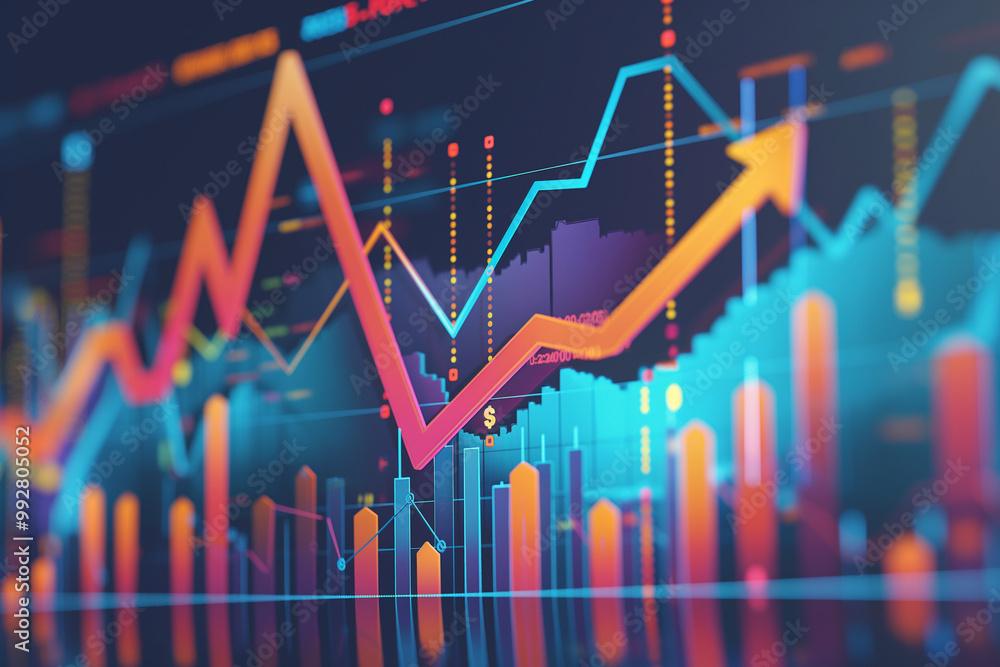 Upward Trend - Business Growth and Financial Success Upward Trend - Business Growth and Financial Success