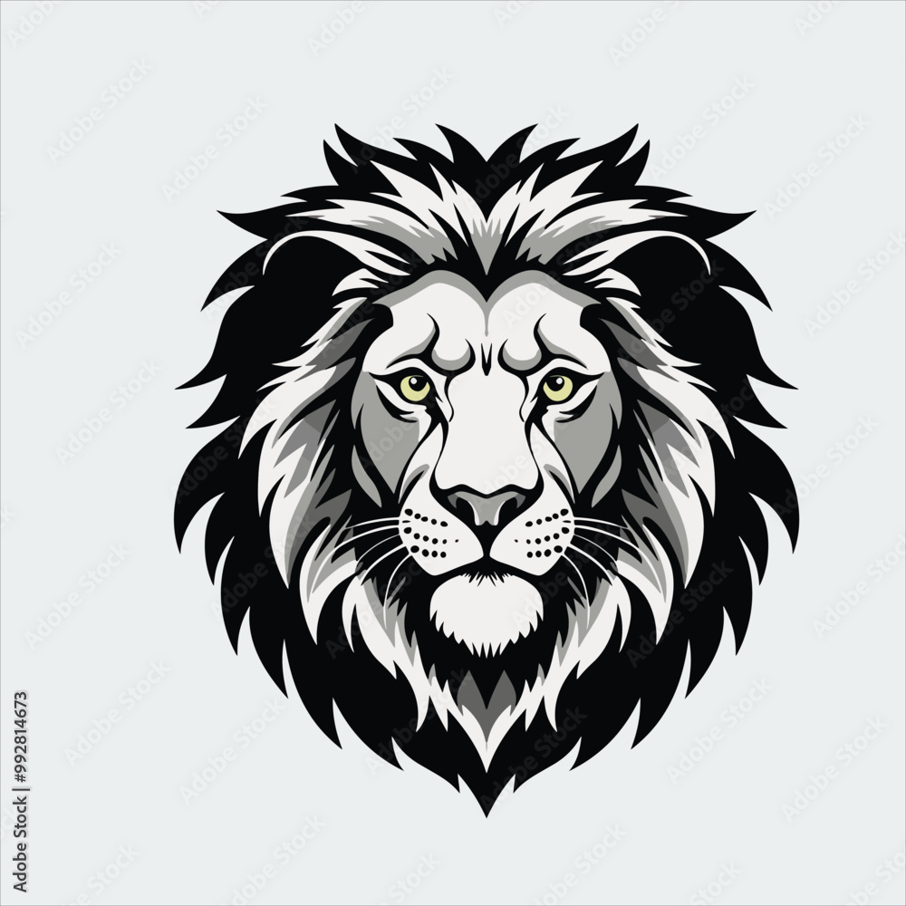 lion head vector lion head vector