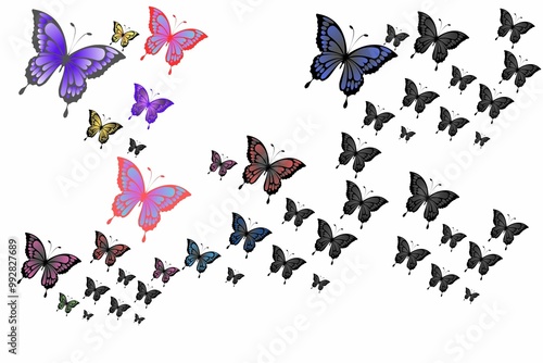 butterflies