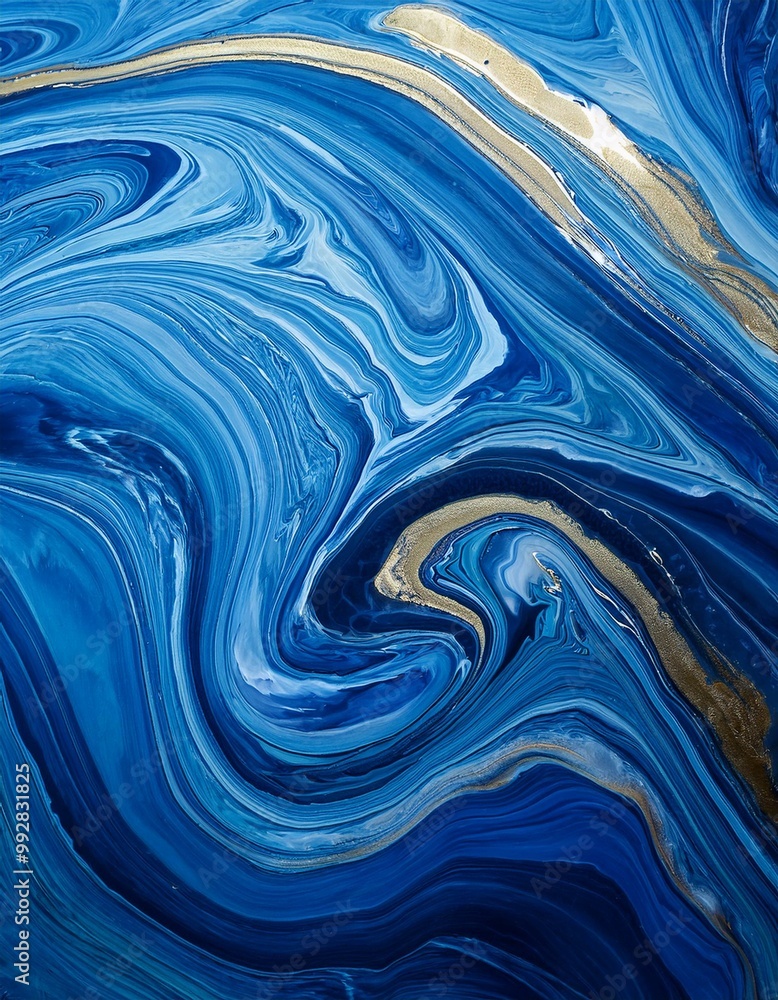 Midnight Waves: Blue Marble Countertop Patterns Midnight Waves: Blue Marble Countertop Patterns
