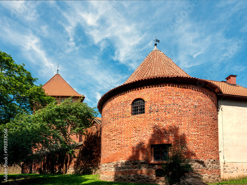 Fototapeta Naklejka Na Ścianę i Meble -  Zamek w Nidzicy- siedziba prokuratora krzyżackiego