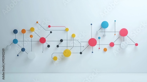 Minimalist Infographic of Customer Journey Analysis