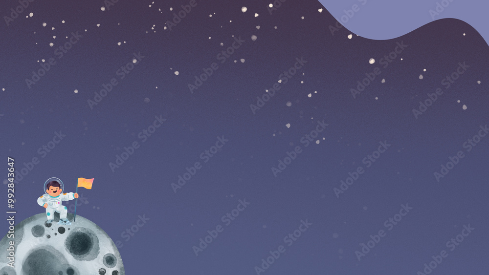 Space presentation background Space presentation background