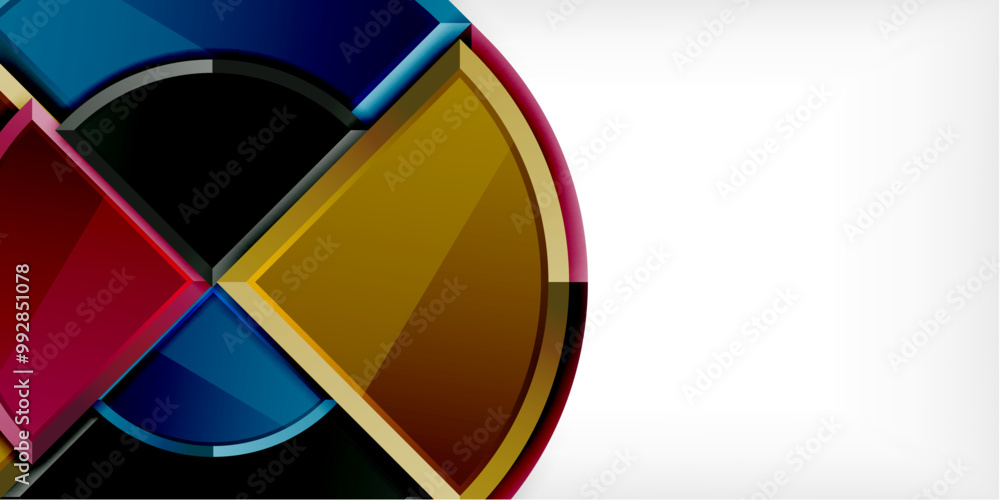 Triangle circles background. Vector Illustration For Wallpaper, Banner, Background, Card, Book Illustration, landing page Triangle circles background. Vector Illustration For Wallpaper, Banner, Background, Card, Book Illustration, landing page