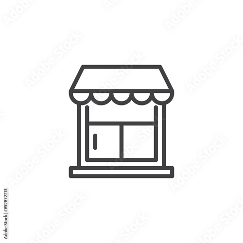 Wallpaper Mural A drive-through line icon Torontodigital.ca