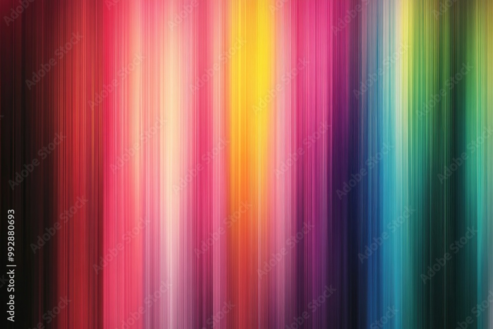Brightly colored vertical stripes with a blurred effect Brightly colored vertical stripes with a blurred effect