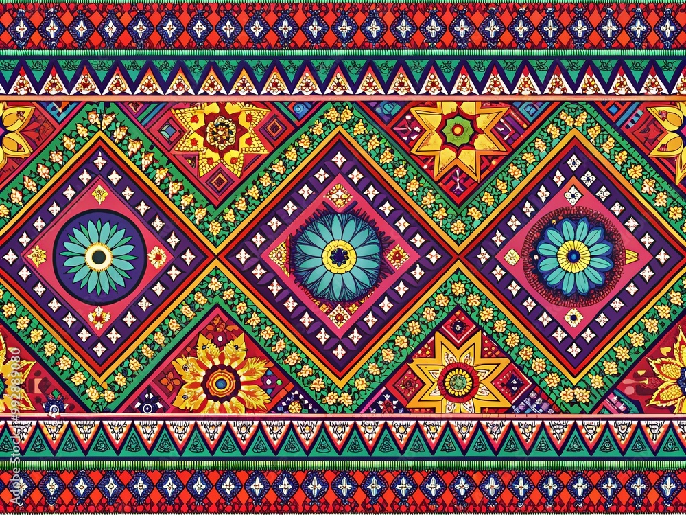 Elegant Geometric Border Pattern Design for Backgrounds, Textiles, and Creative Projects Elegant Geometric Border Pattern Design for Backgrounds, Textiles, and Creative Projects
