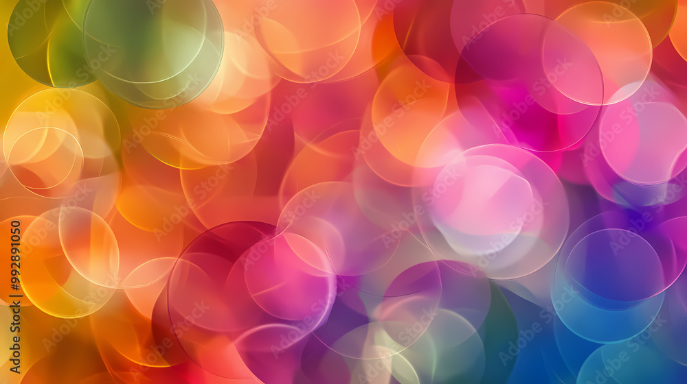 Dreamy colorful background with light spots Dreamy colorful background with light spots