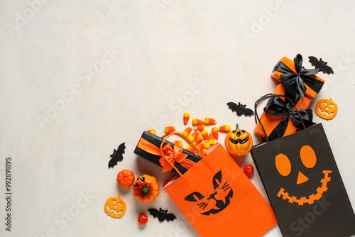 Composition with Halloween ...