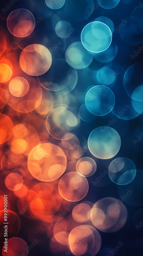 Dreamy colorful background with light spots Dreamy colorful background with light spots