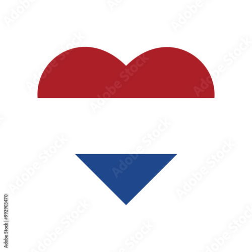 Icon flag of the Netherlands. Isolated on white vector illustration Free Download Icon flag of the Netherlands. Isolated on white vector illustration - GFXLoad