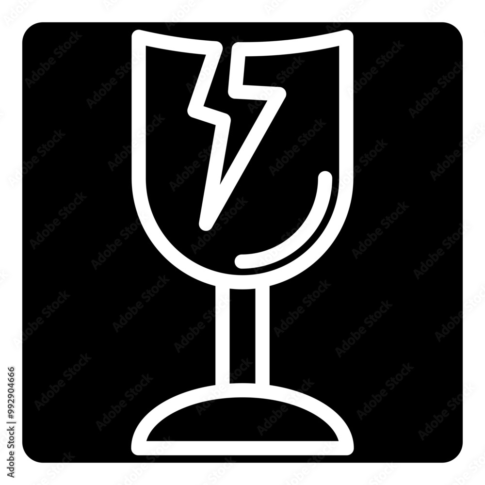 Fragile Symbol Icon Fragile Symbol Icon