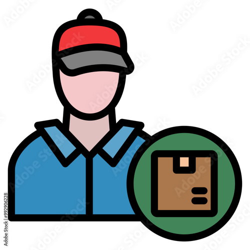 Deliveryman Icon