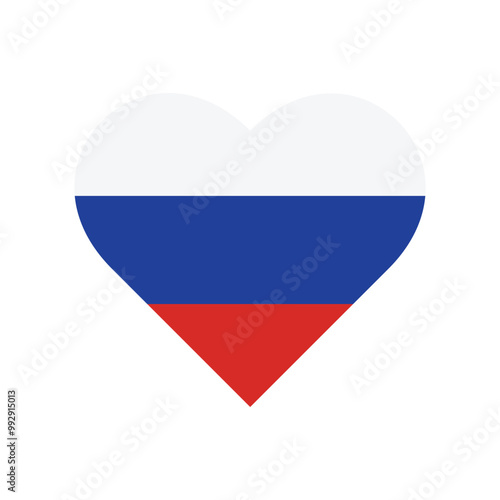 Flag icon of Russia isolated on white background. Vector illustration. Free Download Flag icon of Russia isolated on white background. Vector illustration. - GFXLoad