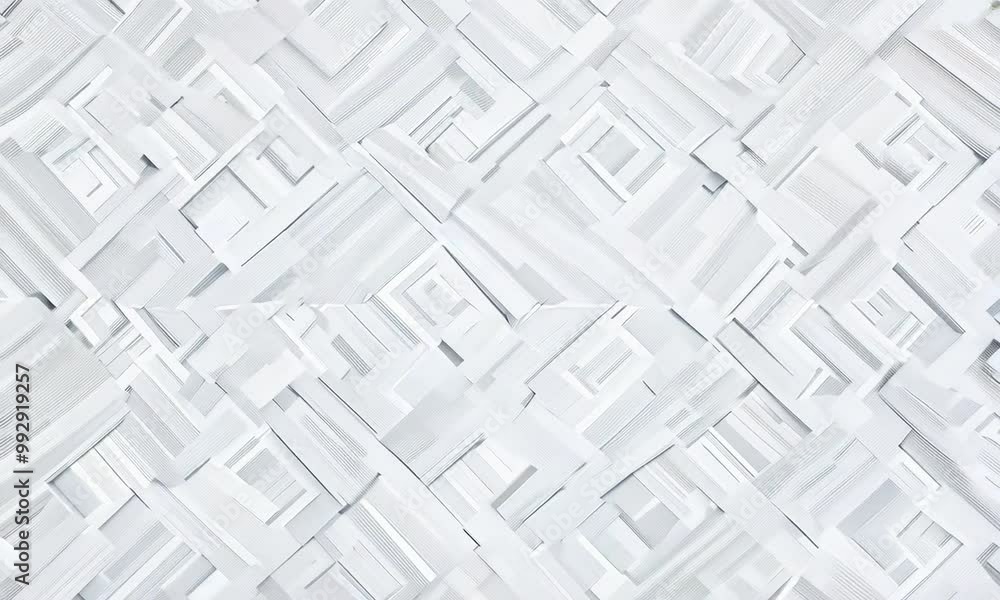 Abstract Geometric Pattern in Grey and White Abstract Geometric Pattern in Grey and White