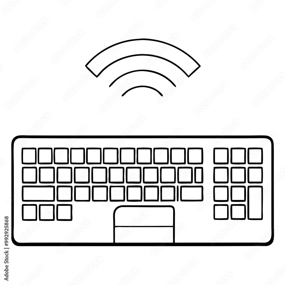 Wireless Computer Keyboard for Effortless Typing Wireless Computer Keyboard for Effortless Typing