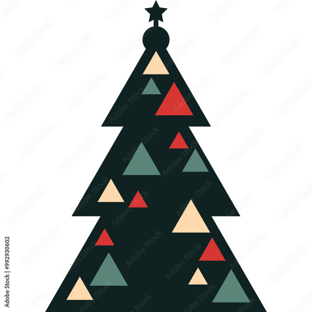 Geometric Christmas Tree Geometric Christmas Tree