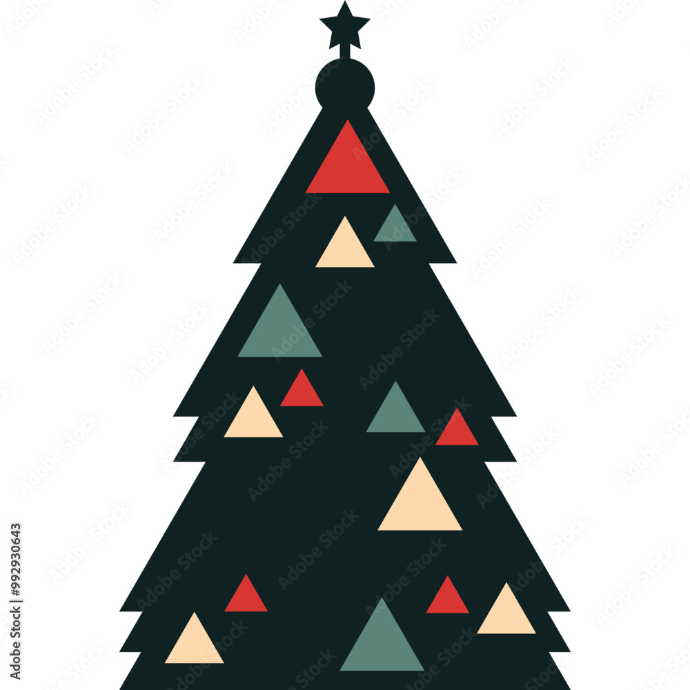 Geometric Christmas Tree Geometric Christmas Tree
