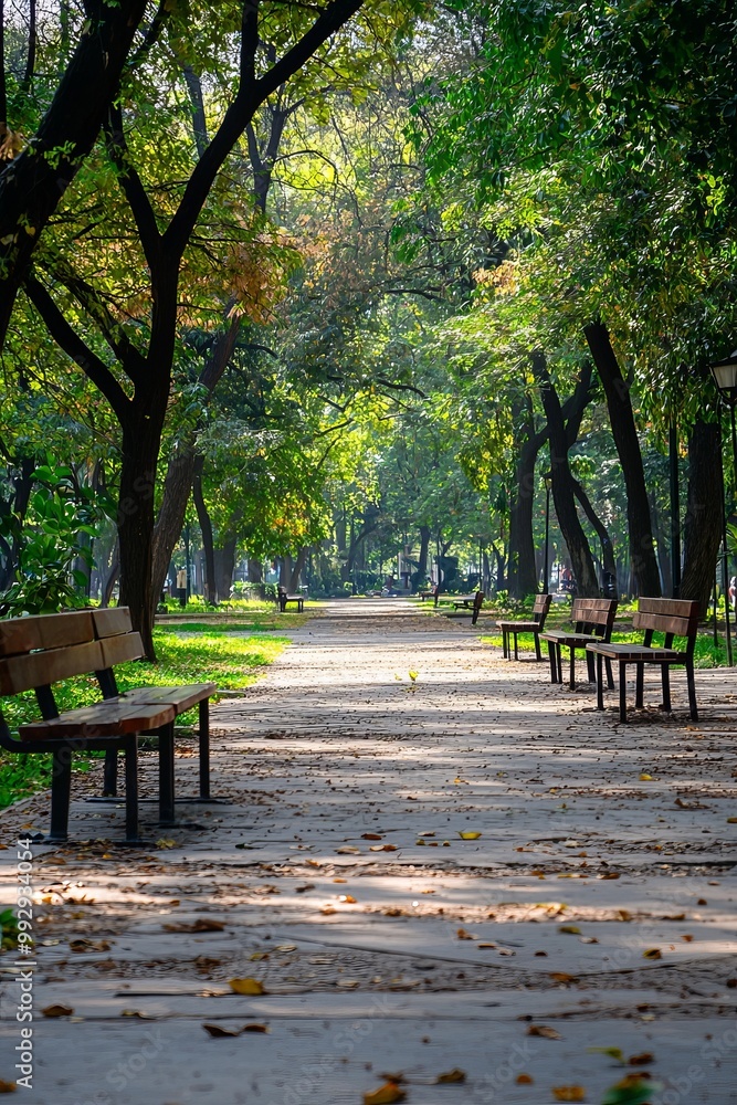 A Peaceful Park Filled With Shady Trees And A Gentle Breeze. The Inviting Atmosphere Encourages Leisurely Walks A Peaceful Park Filled With Shady Trees And A Gentle Breeze. The Inviting Atmosphere Encourages Leisurely Walks
