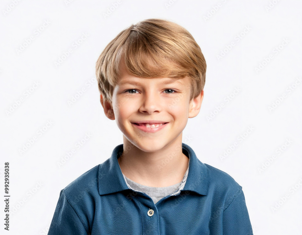 Portrait of cheerful smiling boy with happy expression isolated on white background Portrait of cheerful smiling boy with happy expression isolated on white background