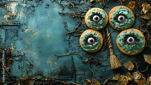Spooky Halloween Treats in a Bewitching Setting