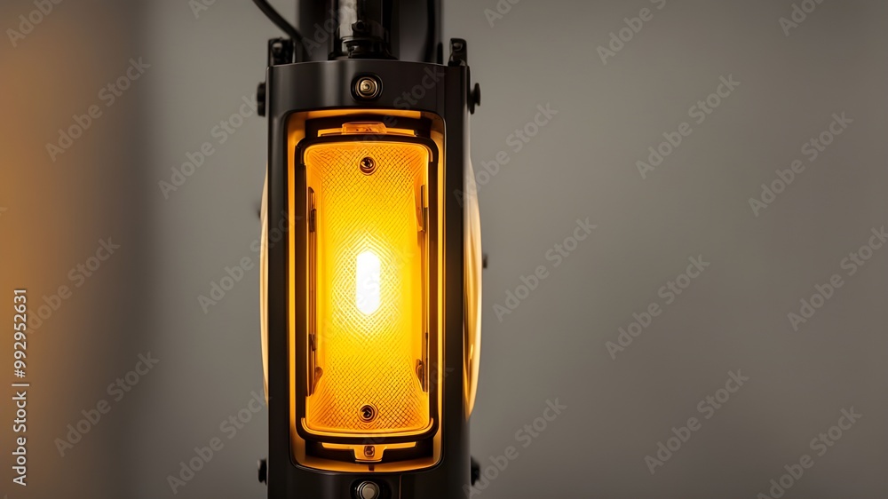 Fototapeta premium warning lamp