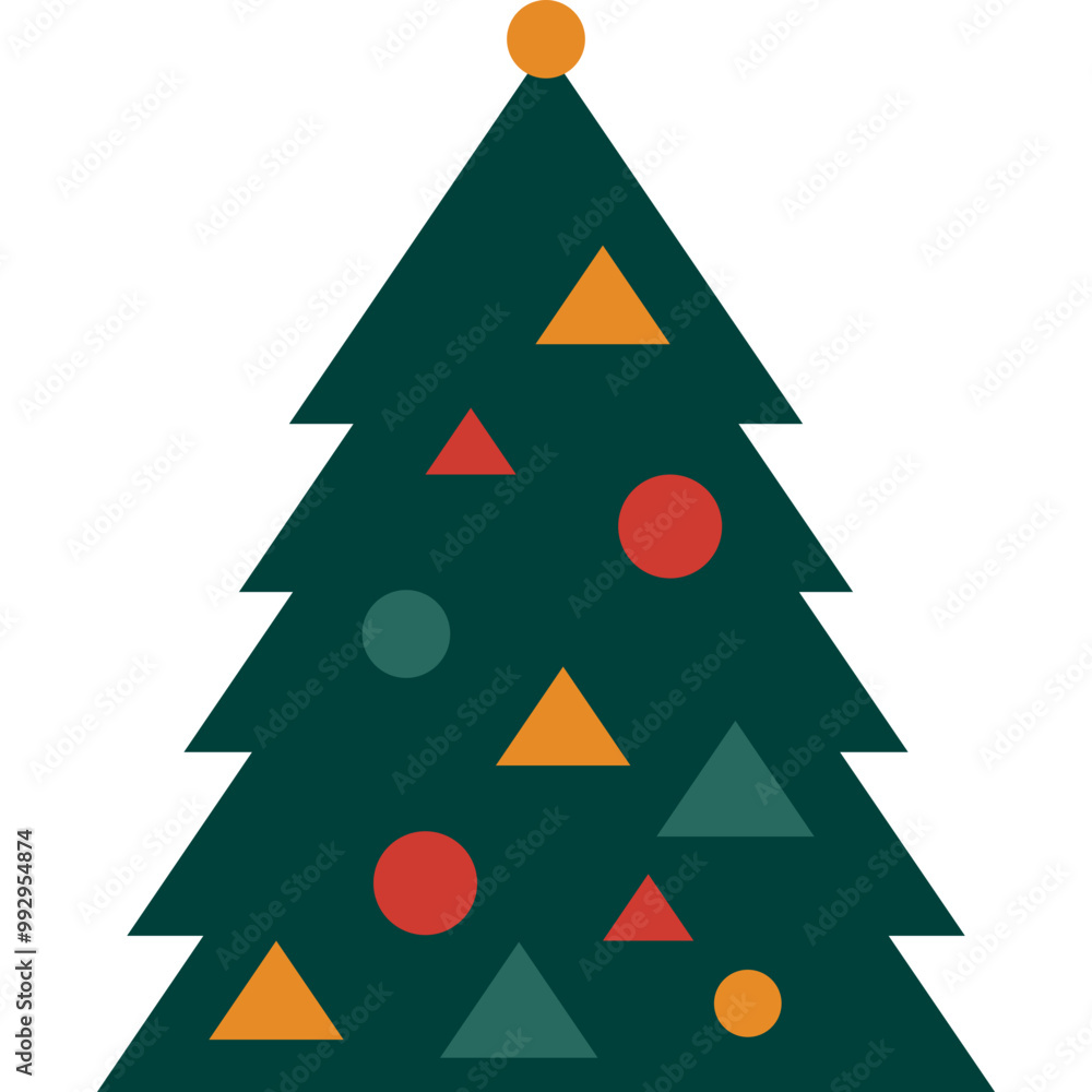 Geometric Christmas Tree Geometric Christmas Tree
