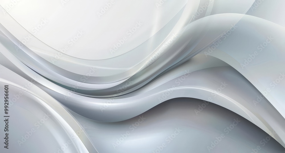 Abstract White Swirls Abstract White Swirls