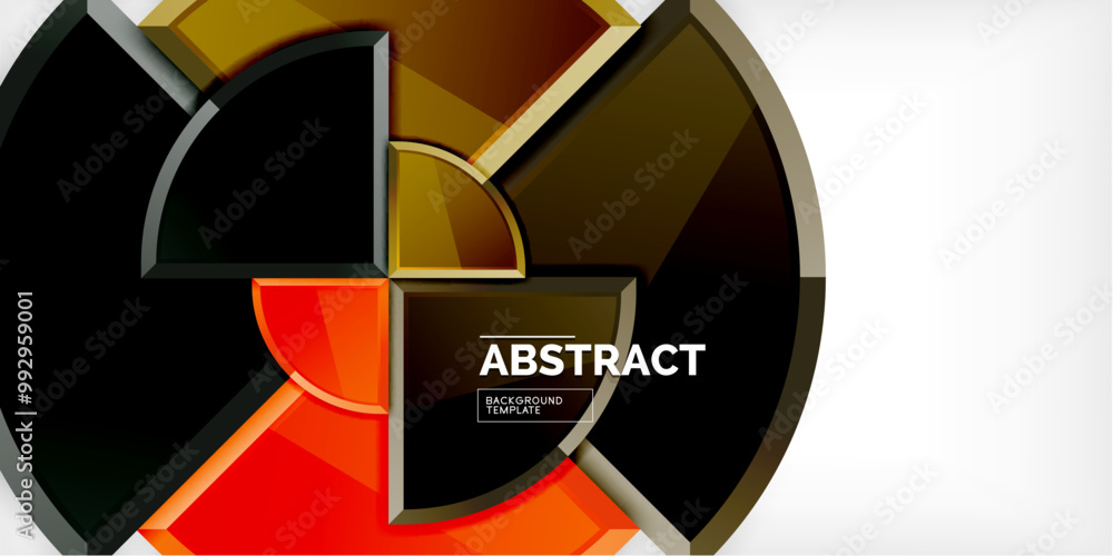 Glossy circles geometric background. Vector Illustration For Wallpaper, Banner, Background, Card, Book Illustration, landing page Glossy circles geometric background. Vector Illustration For Wallpaper, Banner, Background, Card, Book Illustration, landing page