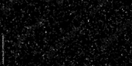 Wall terrazzo texture gray and white stone granite black background .Natural stone texture banner. Gray marble, matt surface, granite, ivory texture, ceramic wall and floor tiles.Geometric background.