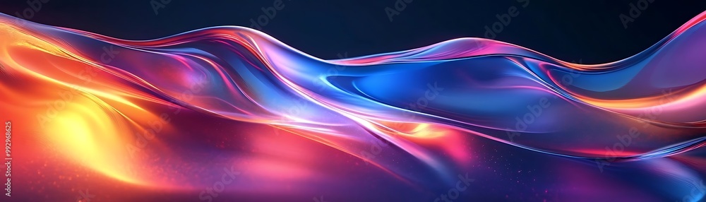 Abstract Background - Neon Wave Abstract Background Abstract Background - Neon Wave Abstract Background