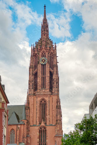 Frankfurt, a central German city on the Main River, Germany photo