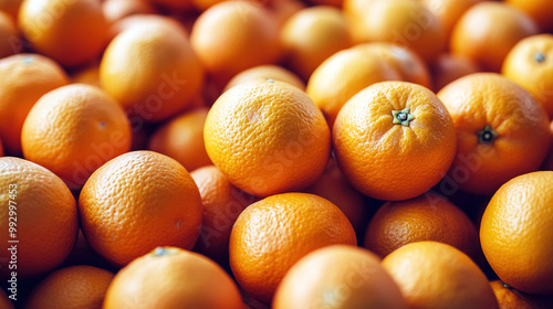 oranges on the market