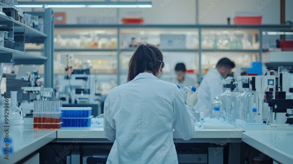 A laboratory where scientists and engineers are developing cutting-edge solutions for disability challenges A laboratory where scientists and engineers are developing cutting-edge solutions for disability challenges